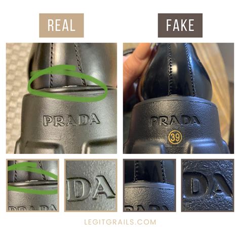 fake prada mens shoes|identify real prada sandals.